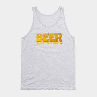 Beer built this body Tank Top